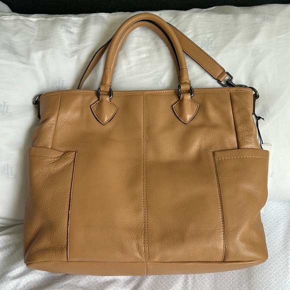 AIMEE KESTENBERG LARGE LEATHER TOTE HANDBAG PURSE MSRP $298.00 NWT - Picture 2 of 12